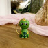 Wooden Dinosaur Keychain – Unique Souvenir for Keys and Backpacks