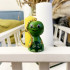 Wooden Dinosaur Keychain – Unique Souvenir for Keys and Backpacks