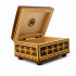 Sontsa Rectangular Wooden Keepsake Box with Belarusian Straw Marquetry