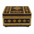 Krasa Rectangular Wooden Keepsake Box with Belarusian Straw Marquetry