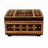 Siamya Rectangular Wooden Keepsake Box with Belarusian Straw Marquetry