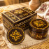 Agon Gift Set with Belarusian Straw Marquetry, Salamiany Kod Collection