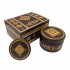 Krasa Gift Set with Belarusian Straw Marquetry, Salamyany Kod Collection