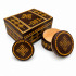 Siamya Gift Set with Belarusian Straw Marquetry, Salamyany Kod Collection