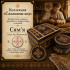 Siamya Gift Set with Belarusian Straw Marquetry, Salamyany Kod Collection