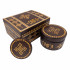 Siamya Gift Set with Belarusian Straw Marquetry, Salamyany Kod Collection