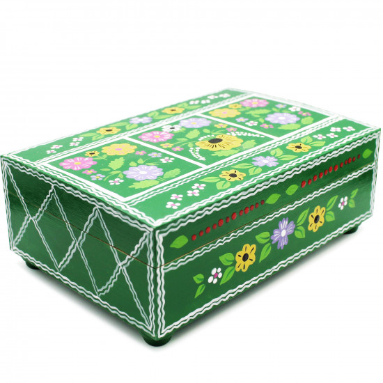 Hand-Painted Wooden Large Box «Yanov»