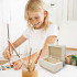 Wooden Craft Box for Painting