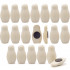 Bulk Pack of 20 Wooden Matryoshka Craft Magnets 2.17 in