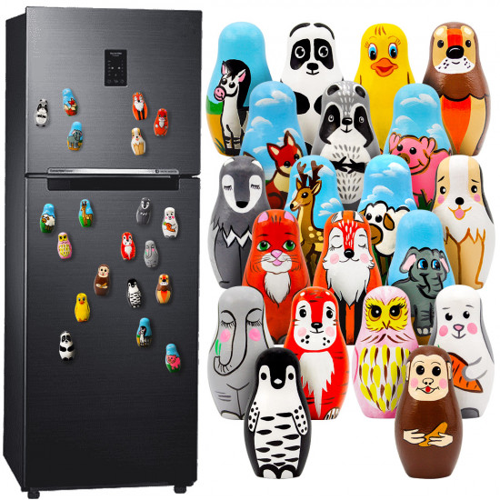 Animal-Themed Fridge Magnets