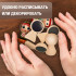 Wooden Female Figure Magnet Blank 2.4" for DIY Crafts