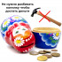Matryoshka Dolls With Daisies Saving Money Bank - Wooden Nesting Doll Piggy Bank