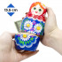 Matryoshka Dolls With Daisies Saving Money Bank - Wooden Nesting Doll Piggy Bank