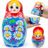 Money Bank Matryoshka Doll 6'' - Russian Nesting Dolls Money Saver Piggy Bank
