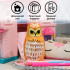 Owl Coin Bank 6'' - Owl Nesting Dolls - Owl Piggy Bank Matryoshka Dolls