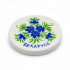 Hand-Painted Round Magnet "Belarus"