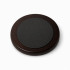 Siamya Round Wooden Fridge Magnet with Belarusian Straw Marquetry