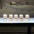 Blank wooden people pegs