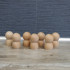 Blank wooden people pegs