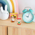 Wooden People in Belorussian Folk Clothes Set 2 pcs - Belarus Souvenir Gifts Slavic Folk Art