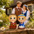 Wooden Figurine Set – Lithuanian Couple in Traditional Folk Costumes