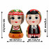 Hand-Painted Wooden Figurines – Polish Folk Couple