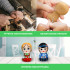 Hand-Painted Wooden Figurines – Russian Folk Couple