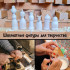 Wooden Craft Blanks Queen Chess Figurine Set of 10 for Painting & DIY