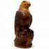 Hand-Carved Wooden Bald Eagle Figurine – Symbol of Strength and Freedom for Home or Office Decor