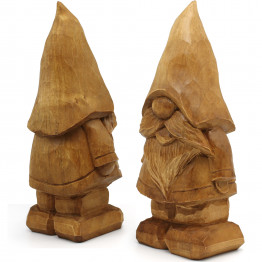 Natural Wood Gnome – Minimalist Handcrafted Home Accent