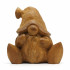 Hand-Carved Bearded Gnome – Cozy Home & Holiday Wood Decor
