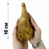 Sitting Wooden Gnome – Hand-Carved Figurine for Farmhouse Decor