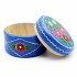 Yaselda Round Wooden Jewelry Box 