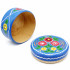 Yaselda Round Wooden Jewelry Box 