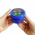 Yaselda Round Wooden Jewelry Box 
