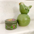 Ogovo Round Hand-Painted Box