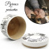 White Wooden Jewelry Box with Cats 2.95 in – Hand-Painted Kitten Themed Ring Box