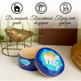 Tooth Fairy Wooden Keepsake Box – 3D Tooth Lid Design – Memory Holder for Baby Teeth and Treasures