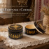 Sontsa Round Wooden Keepsake Box with Belarusian Straw Marquetry