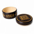 Krasa Round Wooden Keepsake Box with Belarusian Straw Marquetry