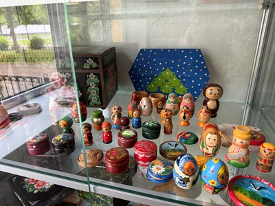 Shop museum display
